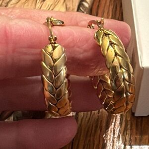 Gold Hoop Earrings